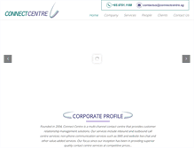 Tablet Screenshot of connectcentre.sg